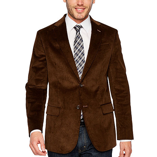 Stafford Corduroy Stretch Classic Fit Full Lined Sport Coat - JCPenney