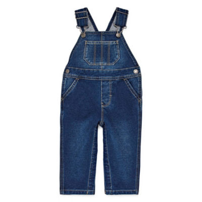 jcpenney denim jumpsuit
