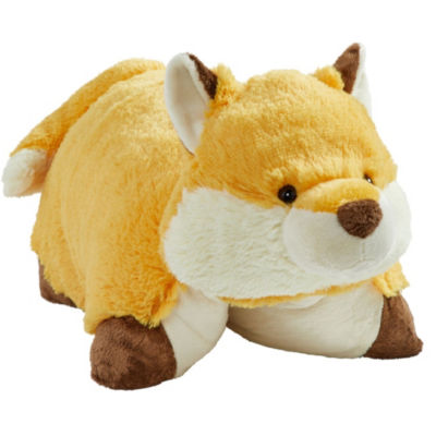 fox plush pillow