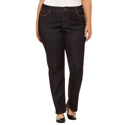 jcpenney straight leg jeans