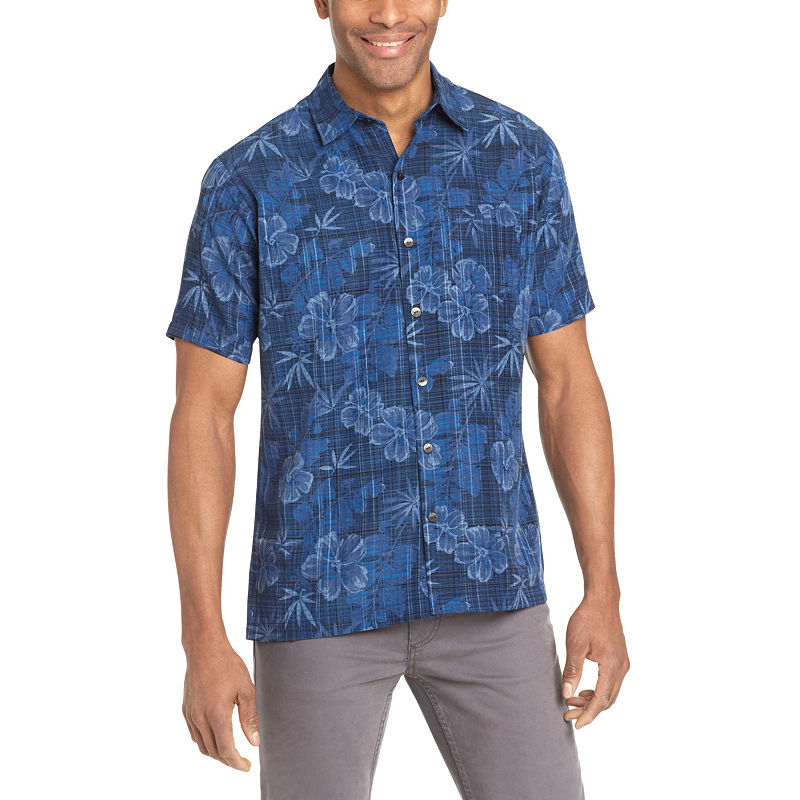 UPC 767672391880 product image for Van Heusen Short Sleeve Button-Front Shirt | upcitemdb.com