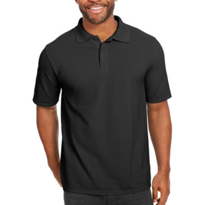 hanes polo shirts