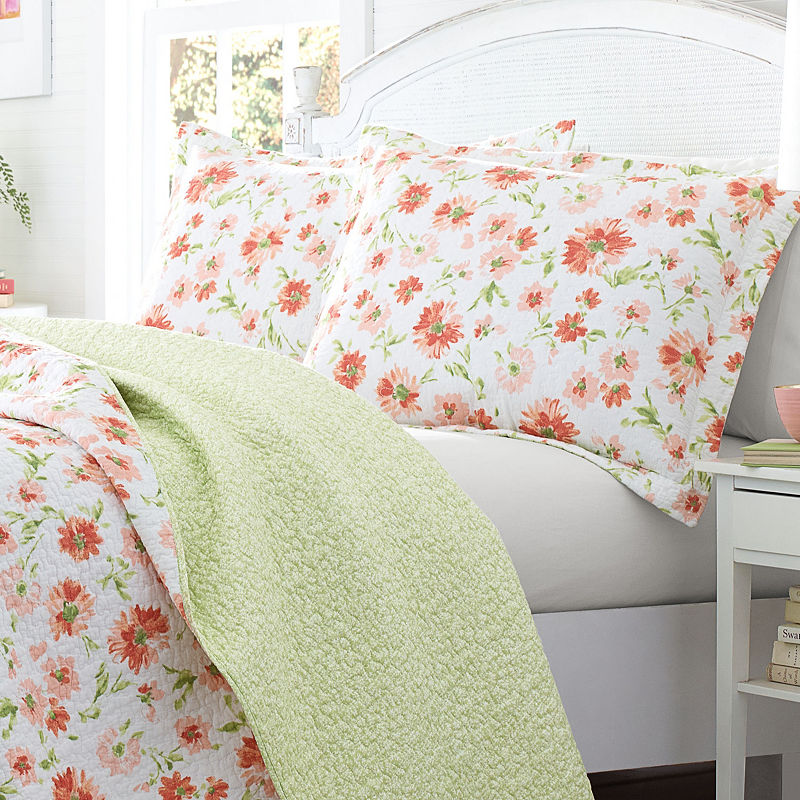 UPC 883893561472 product image for Laura Ashley Meadow Dance Quilt Set | upcitemdb.com