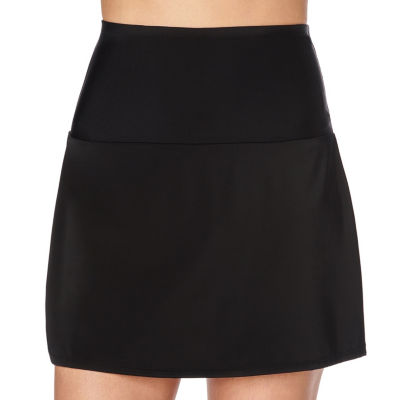 st john's bay high waisted swim skirt