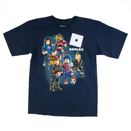 Roblox Graphic T Shirt Boys X Large 18 20 Blue From Novelty T Shirts Fandom Shop - roblox neck badge t shirt