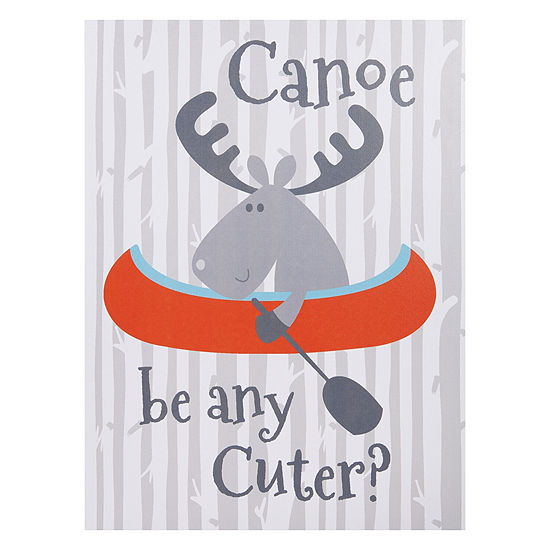 Trend Lab Canoe Be Any Cuter Canvas Art