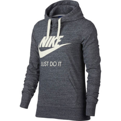 black nike pullover hoodie women's