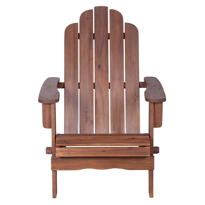 Walker Edison Acacia Adirondack Chair