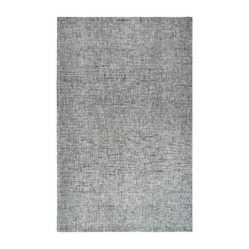 Rizzy Home TAL106 Dark Gray 8' x 11' Hand-Tufted Area Rug