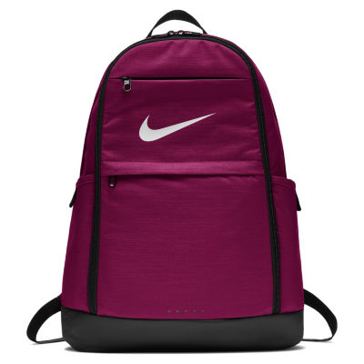 burgundy nike backpack