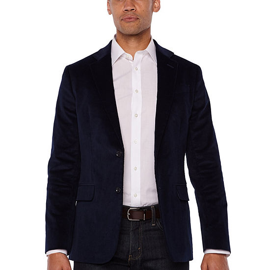 Stafford Corduroy Stretch Classic Fit Full Lined Sport Coat