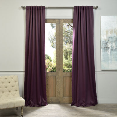 Exclusive Fabrics Furnishing Blackout Curtain Panel Jcpenney