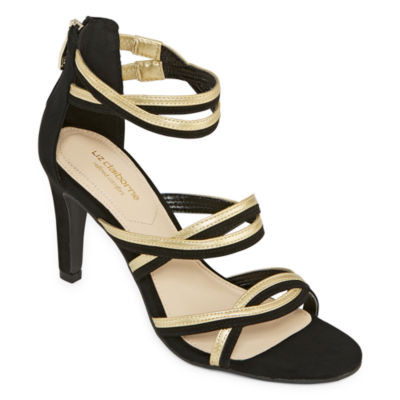 liz claiborne black sandals