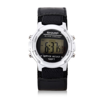 sharp digital watch