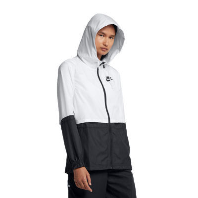 nike woven colorblock full zip jacket womens