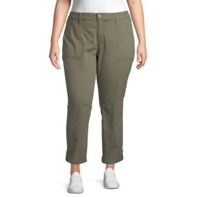 jcpenney st john's bay womens cargo pants