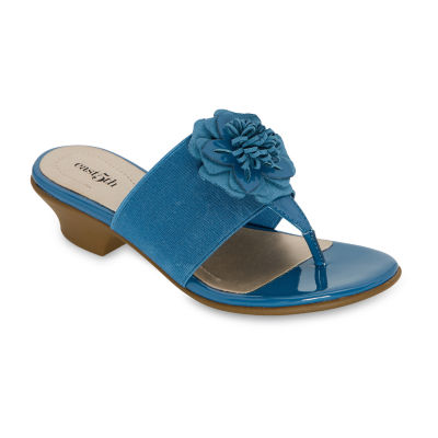 jcpenney blue sandals