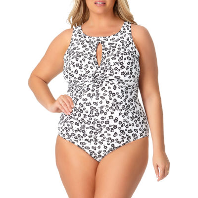 jcpenney plus swim suits