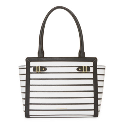 Liz Claiborne Tuxedo Tote Bag - JCPenney