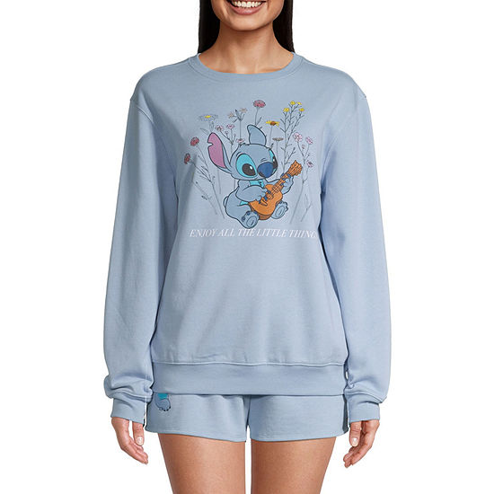 Stitch Juniors Womens Graphic Sweatshirt