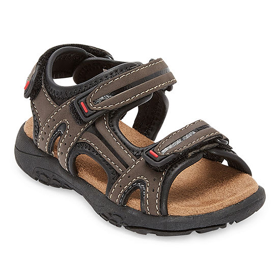 Thereabouts Toddler Boys Lil Gulf Adjustable Strap Flat Sandals