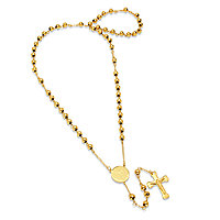 18k Gold Rosary Necklaces Fine Necklaces & Pendants for Jewelry ...