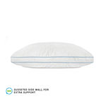 SensorPEDIC® Gel Core Hybrid Pillow featuring Gel Memory Foam Clusters & Plush Gel Fiber
