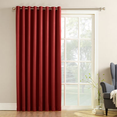 Sun Zero Emory Room Darkening Grommet Top Patio Panel Jcpenney