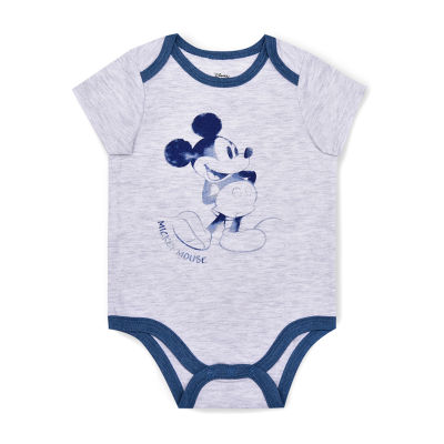 Okie Dokie Baby Boys Mickey Mouse Bodysuit