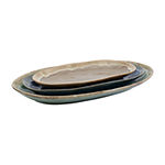 Gallery 3pc Tuscon Stoneware Serving Platter