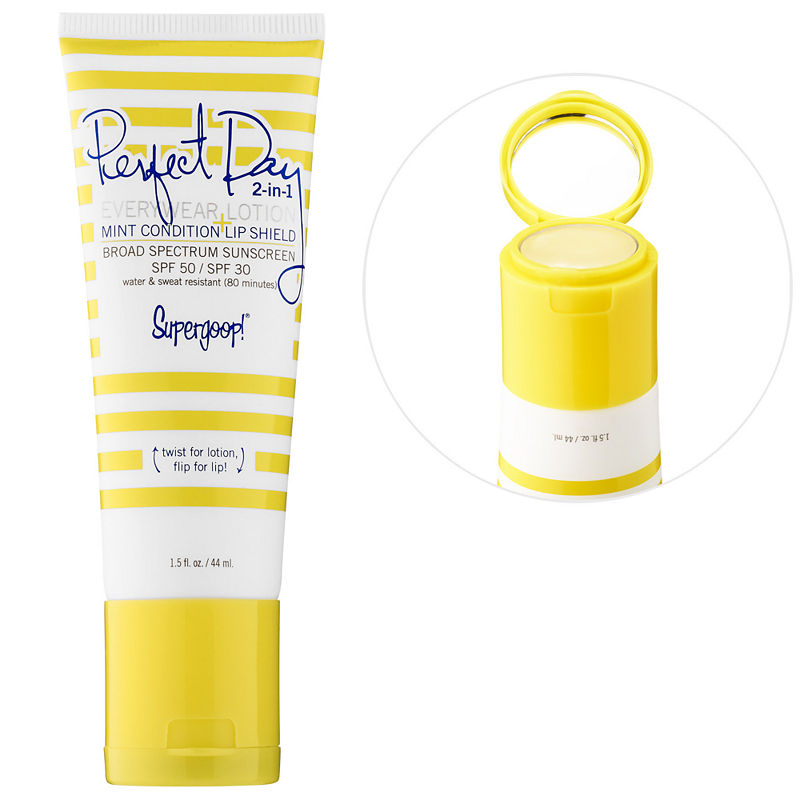 UPC 816218020033 product image for Supergoop! Perfect Day 2-in-1 Everywear Lotion SPF 50 + Mint Condition Lip Shiel | upcitemdb.com