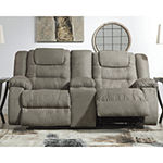 Signature Design by Ashley Mckay Living Room Collection Pad-Arm Upholstered Loveseat