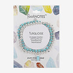 Footnotes Pure Silver Over Brass 2-pc. Reconstituted Turquoise Bracelet Set