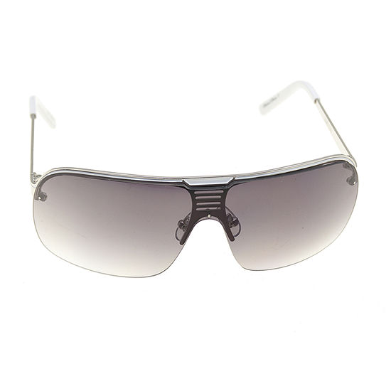 JF J.Ferrar Mens Half Frame Shield UV Protection Sunglasses