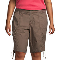 New $32 St John's Bay Women's Shorts 7" inseam Mid Rise Chino 4 6 14 16 18 