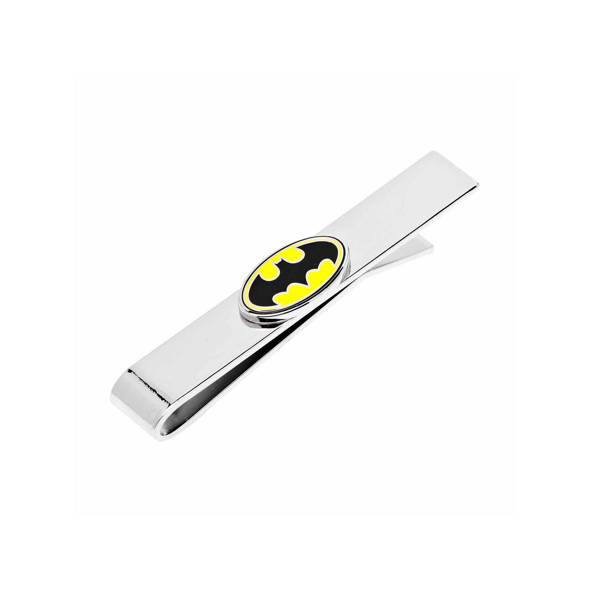 UPC 848873012191 product image for Enamel Oval Batman Logo Tie Bar | upcitemdb.com