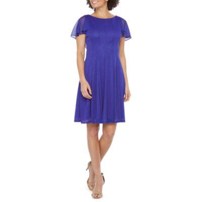 jcpenney dresses royal blue