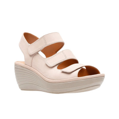 clarks women's reedly juno wedge sandal