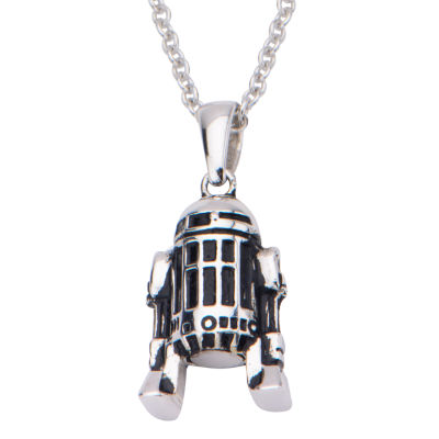 Womens Sterling Silver Star Wars Pendant Necklace JCPenney