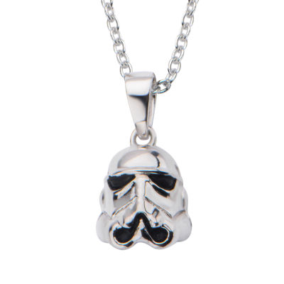 Star Wars® Sterling Silver Stormtrooper Pendant Necklace JCPenney