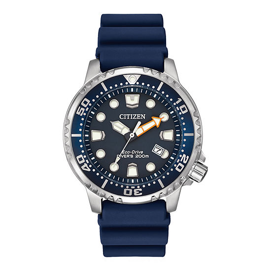 Citizen Promaster Diver Mens Blue Strap Watch Bn0151-09l