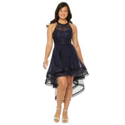 Party Dress-Juniors, Color: Navy - JCPenney