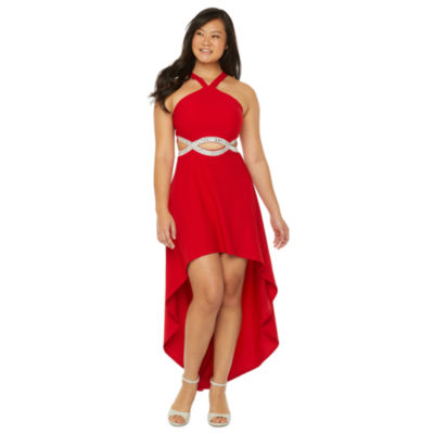 red long dresses for juniors