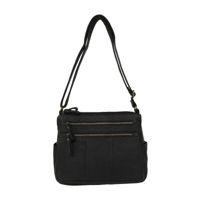 Bueno of California Medium Double Zip Crossbody Bag JCPenney