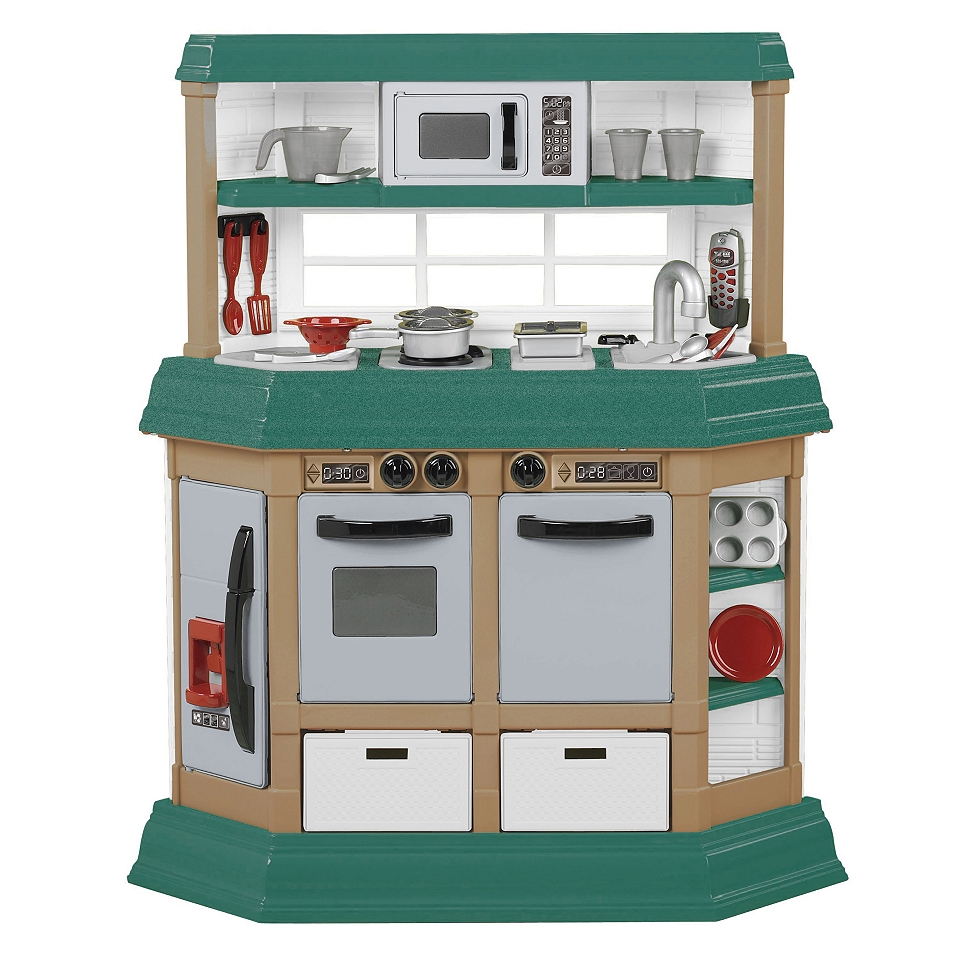 American Plastic Toys Cookin Kitchen, Green