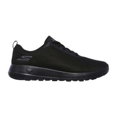 skechers black walking shoes