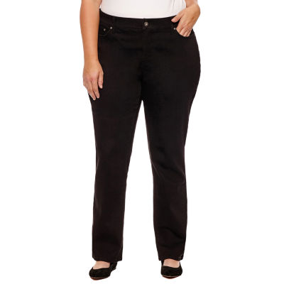 st john's bay straight leg womens pants