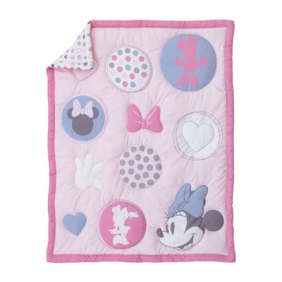 purple minnie mouse crib bedding