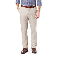 Essentials Mens Straight-fit Wrinkle-Resistant Flat-Front Chino Pant 