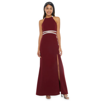 jcpenney burgundy dress
